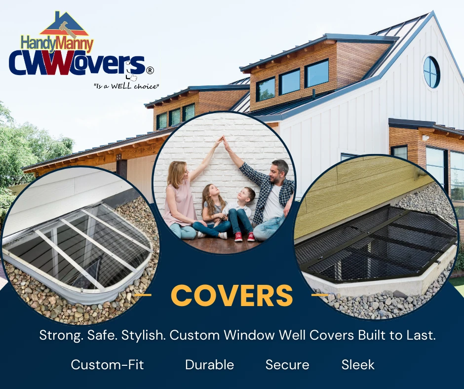 Custom Polycarbonate and Metal Window Well Covers – Built for Strength, Durability, and Basement Protection.